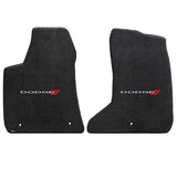 2011-2015 Dodge Charger (AWD Only) "Dodge Logo" Ultimat FRONT Seat Floor Mats (Ebony) by Lloyd Mats