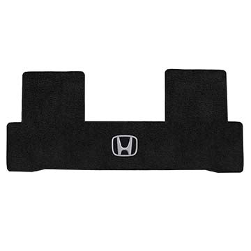 2012-2017 Honda CRV "Honda Logo" Velourtex BACK Seat Floor Mat (Ebony) by Lloyd Mats