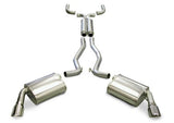 2010-2015 Chevrolet Camaro SS 6.2 V8 (Auto Trans w/out Ground Effects Only) Coupe Corsa Sport Cat-Back + X Pipe Exhaust