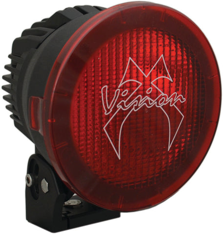 6.7"  LED Light Cannon Polycarbonate Flood Cover (Red) by Vision X