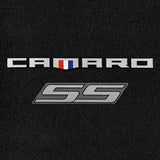 2016-2017 Chevy Camaro Coupe "Camaro Logo + Silver SS Logo" Ultimat TRUNK Mat (Ebony) by Lloyd Mats