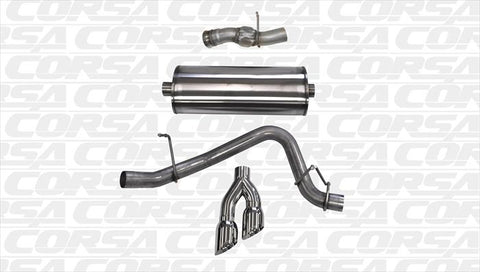 2015-2018 Cadillac Escalade GMC Yukon Denali 1500 6.2 V8 Corsa Sport Cat-Back Exhaust