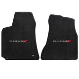 2006-2010 Dodge Charger "Dodge Logo" Ultimat FRONT Seat Floor Mats (Ebony) by Lloyd Mats