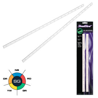 Streetglow 12" LED Strips (Red Pair) 