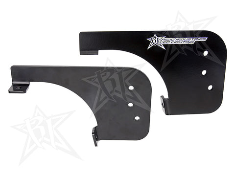 Semi-Universal Brow Mount (Fits Spartan Fire Engines) Mounts E or SR Series LED Light Bars by Rigid Industries