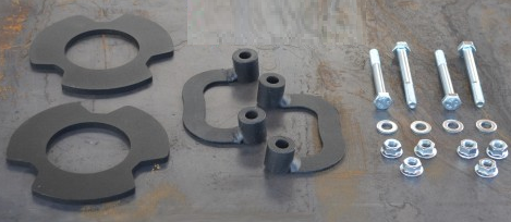 2007-2018 Chevy Silverado GMC Sierra 1500 Traxda 2.5" FRONT Lift Kit 