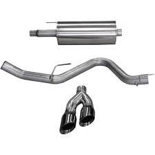 2015-2018 Ford F-150 5.0 V8 Super Cab + Super Crew Corsa Sport Cat-Back Exhaust (Does Not Fit 122.4" Wheel Base) BLACK