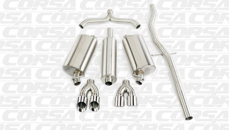 1999-2004 Cadillac Seville STS 4.6 Corsa Touring Cat-Back Exhaust