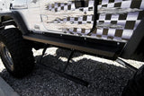 1997-2006 Jeep Wrangler (LJ Models) Step-Sliders - Rock Sliders w/ Electric Step by Rock Slide Engineering