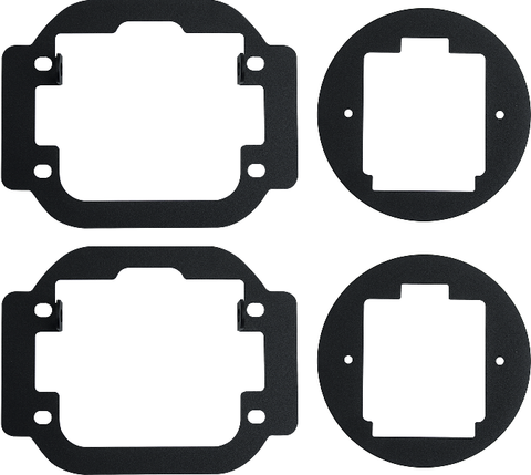 2016-2017 Nissan Titan LED Fog Light Mounting Brackets by Rigid Industries