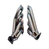 2004-2005 Chevy Silverado GMC Sierra + Avalanche +  Suburban 8.1 Auto Trans w/out EGR w/out Air Inj. Gibson Performance Silver Ceramic Coated Headers