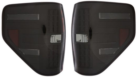 2009-2014 Ford F150 Styleside Smoked Recon LED Tail Lights