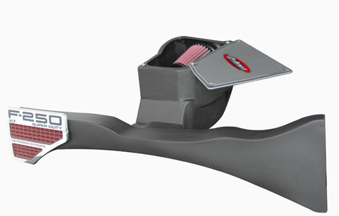 2008-2010 Ford F-250 F-350 F-450 (6.4 Diesel Models) Volant Cold Air Intake (Includes Fender Well Scoop)