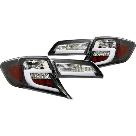 2012-2014 Toyota Camry Black LED Tail Lights (Pair)  by IPCW
