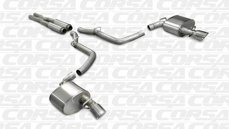 2005-2010 Chrysler 300 SRT-8 6.1 V8 (No Tow Hitch) Corsa Sport Cat-Back Exhaust