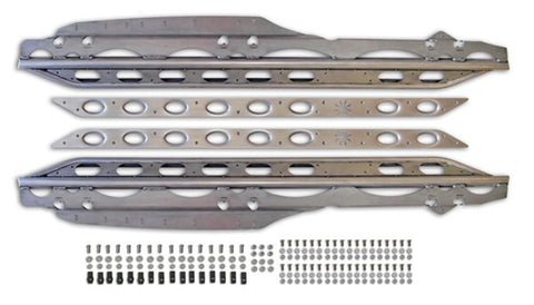 2007-2016 Jeep Wrangler (4 Door Models) Body Mounted Rocker Knockers Rocker Armor by Poison Spyder Customs