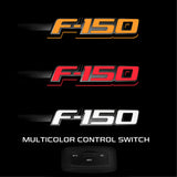 2009-2014 Ford F-150 Illuminated Fender Emblems (Pair) Black