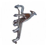 1991-1999 Jeep Cherokee, Wrangler 4WD 4.0 TJ + YJ Gibson Performance Nickel Chrome Plated Header