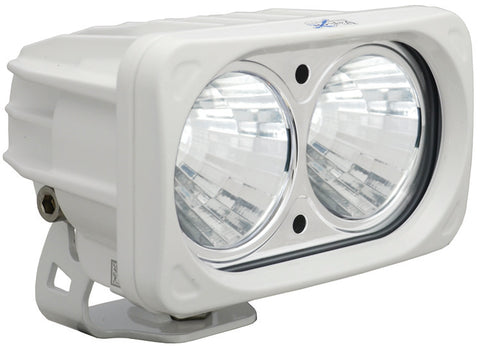 Optimus 6" Dual LED White Driving Light 20w 20 Deg Medium Beam by Vision X