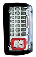 1995-2006 Ford Econoline + 2000-2005 Ford Excursion IPCW Clear LED Tail Lights