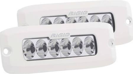 Rigid Industries Marine SR-Q2 PRO Flush Mount LED Driving Light (Pair)