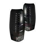 2007-2013 Chevy Avalanche Smoke Recon LED Tail Lights