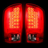 2007-2008 Dodge Ram 1500 AND 2007-2009 Dodge Ram 2500/3500 Red  Recon LED Tail Lights