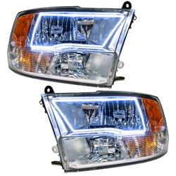 2009-2016 Dodge Ram (Quad Sport Models Only) Oracle Halo Headlights (Complete Assemblies)