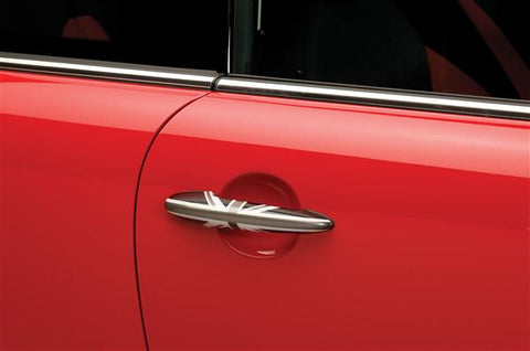 Putco Black "Union Jack" Door Handle Covers 2011-2013 Mini Cooper Countryman