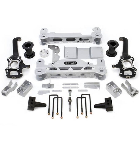 2014 Ford F-150 4WD Ready Lift Off Road Lift Kit 7" Front 4" Rear Lift
