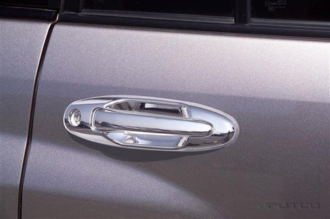 Putco Chrome Door Handle Covers 1998-2006 Toyota Land Cruiser (w/ Pass. Keyhole)