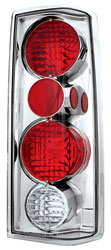 IPCW Tail Lights Clear 1985-2005 Chevy Astro and GMC Safari Van