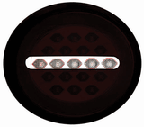 2005-2012 Chevy Corvette IPCW LED Tail Lights Midnight Onyx