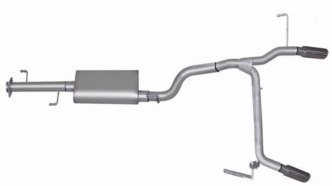 2007-2014 Toyota FJ Cruiser Gibson Performance Dual Cat-Back Exhaust (Aluminized)