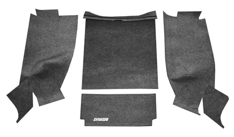 1981-1986 Jeep Wrangler CJ-7 BedRug 4pc Rear Floor Liner Kit