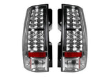2007-2013 Chevy Tahoe, Yukon, Suburban, Denali Clear Recon LED Tail Lights
