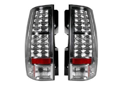 2007-2013 Chevy Tahoe, Yukon, Suburban, Denali Clear Recon LED Tail Lights