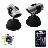 Streetglow LED Projector Lights (Red Pair)