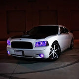 2005-2010 Dodge Charger TRIPLE RING Plasma Halo Kit for Headlights by Oracle