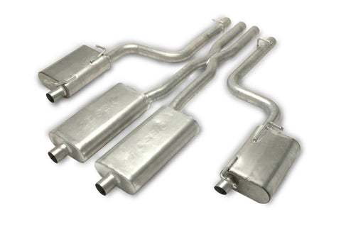 2011-2014 Dodge Charger 5.7 Hemi Gibson 2.5" DUAL Performance Cat-Back Exhaust (Stainless)