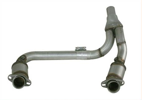 Pacesetter Y Pipe w/ Hi Flow Cats 2007-2011 Jeep Wrangler 3.8 Using Pacesetter LONG TUBE Headers