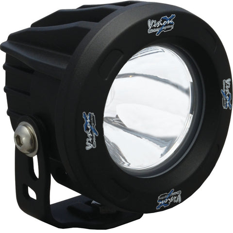 Optimus 3.7" Round LED Driving Light 10w 10 Deg Narrow Beam by Vision X