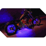 High Intensity Motorcycle LED Light Kit w/ Remote (Color Changing)