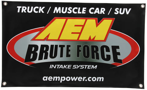 Banner, Brute Force 30" x 18"
