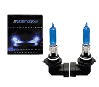 9005 PlasmaGlow Xenon-Krypton Headlight Bulbs Cool White/Blue (Pair) 65 Watts