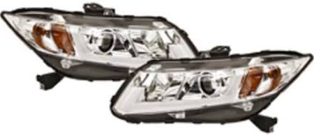 2012-2013 Honda Civic IPCW Projector Headlights w/ DRL