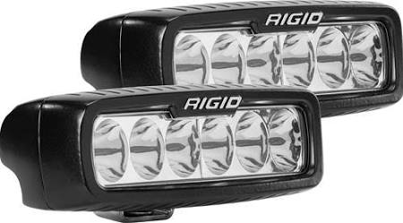 Rigid Industries SR-Q2 PRO Driving Pattern LED Light UltraViolet LEDs (Pair)