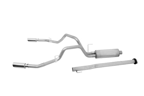 2015-2018 Ford F-150 5.0 V8 Super Crew 5 1/2' Bed Gibson Performance DUAL Cat-Back Exhaust (Aluminized)