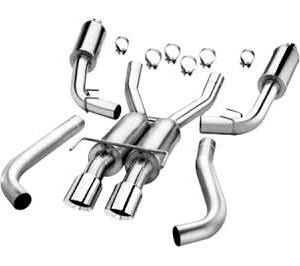 1996-2002 Dodge Viper GTS 8.0 V10 Corsa Sport Cat-Back Exhaust (2.5" Inlet for Factory Cats)