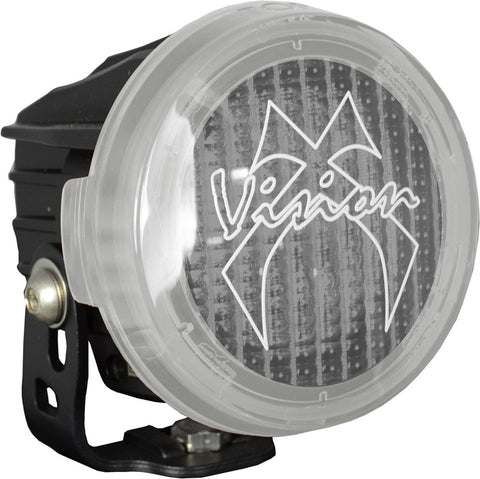 Optimus Round Series PCV Protective Cover Wide Flood Beam by Vision X